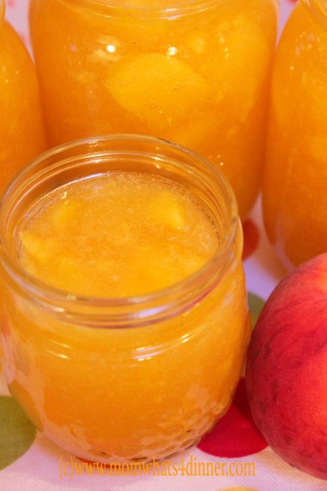 Peach Freezer Jam