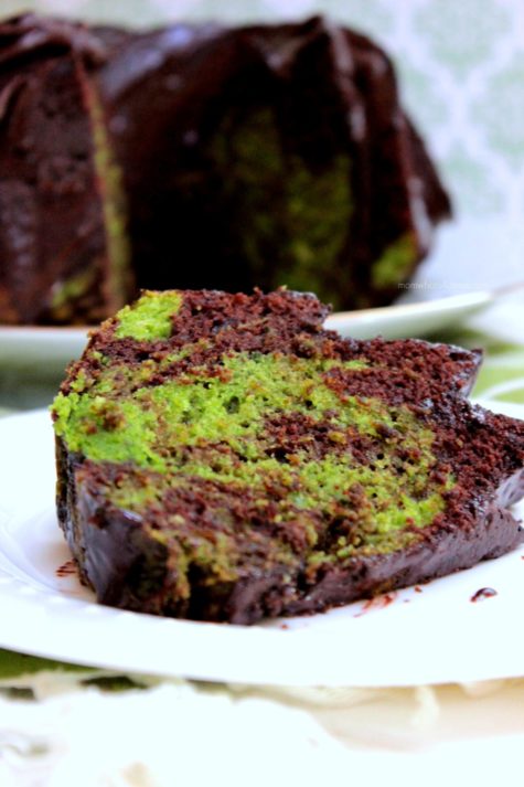 Spinach and Chocolate Cake