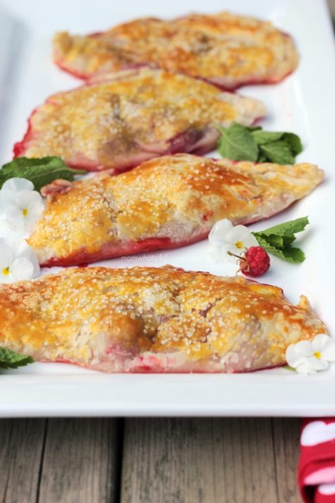 Strawberry Turnovers -Puff Pastry