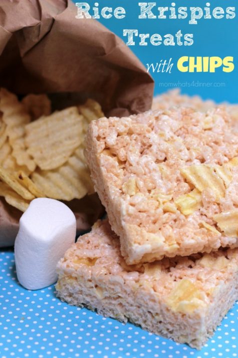 Rice Krispies Treats with Chips