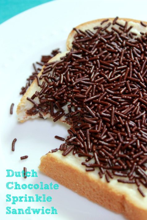 Dutch Chocolate Sprinkle Sandwich