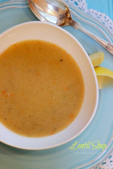 Lentil Soup | When Feta Met Olive