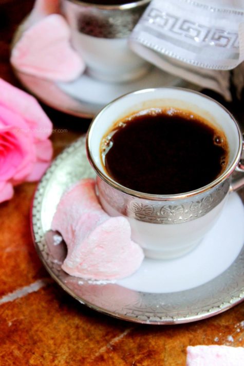 Turkish Coffee with Marshmallow