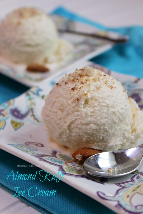 Almond Kulfi Ice Cream